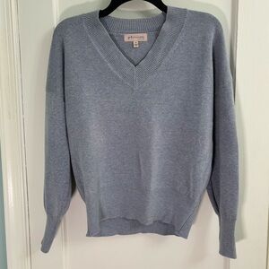 Philosophy size small gray vneck sweater